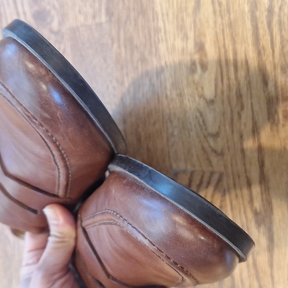 Cole Haan Grand Men\'s Brown Tan Leather Penny Loafers Slip On Casual Shoes 9.5 main image 10